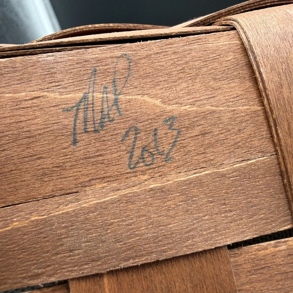 Longaberger dark stain